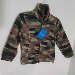 🆕 Columbia Camo Print Fleece Jacket